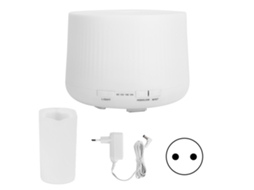 Laxiscreed Umidificador Com Aromaterapia, Luz Noturna De Sete Cores E Ambiente Relaxante