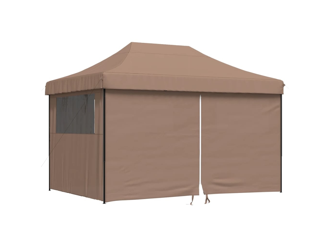 Party Tent, Party Tents Vidaxl Marrom Poliéster (n/a)