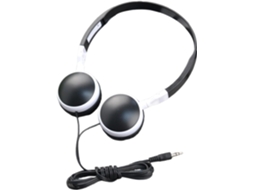 Fone De Ouvido Dobrável Para Pc, Com Cancelamento De Ruído, Com Fio E Design Circumaural Over Ear On