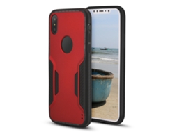 Capa de Couro para Iphone X Anti choque e Anti deslizante EOOCOO