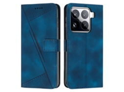 Capa De Celular Dream Triangle Em Couro Com Cordão Para Xiaomi 15