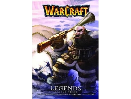 Livro warcraft: legends vol. 3 de christie golden,dan jolley,richard knaak,troy lewter (inglês)