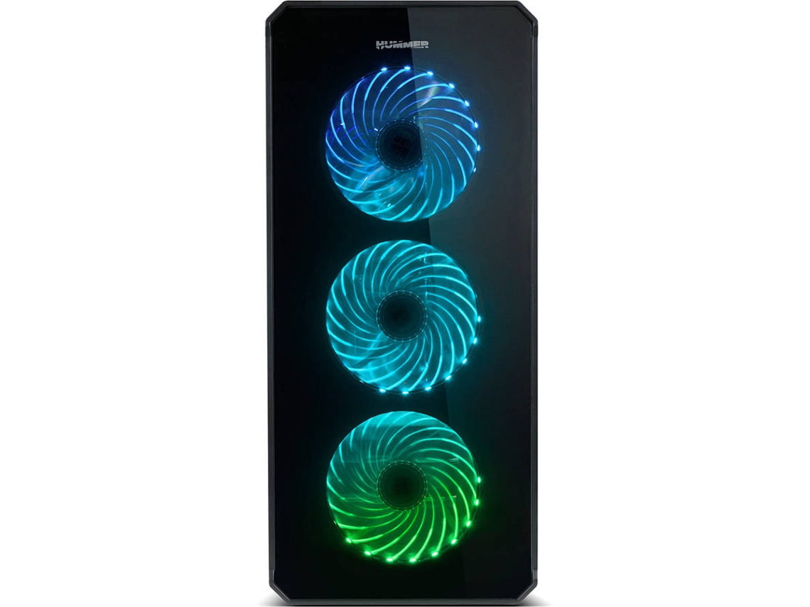 Caixa PC NOX HUMMER TGX (ATX Full Tower - Preto)