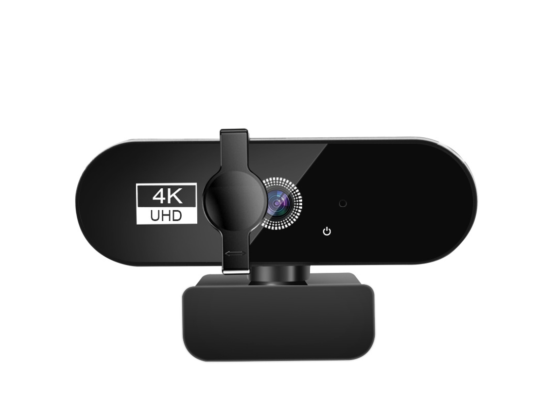 Webcam 4k Hd Usb Com Microfone, Esta Webcam Widescreen De 90 Graus Captura Vídeo Hd Com Ângulo De Visão De Até 120 Graus, Sendo Ideal Para