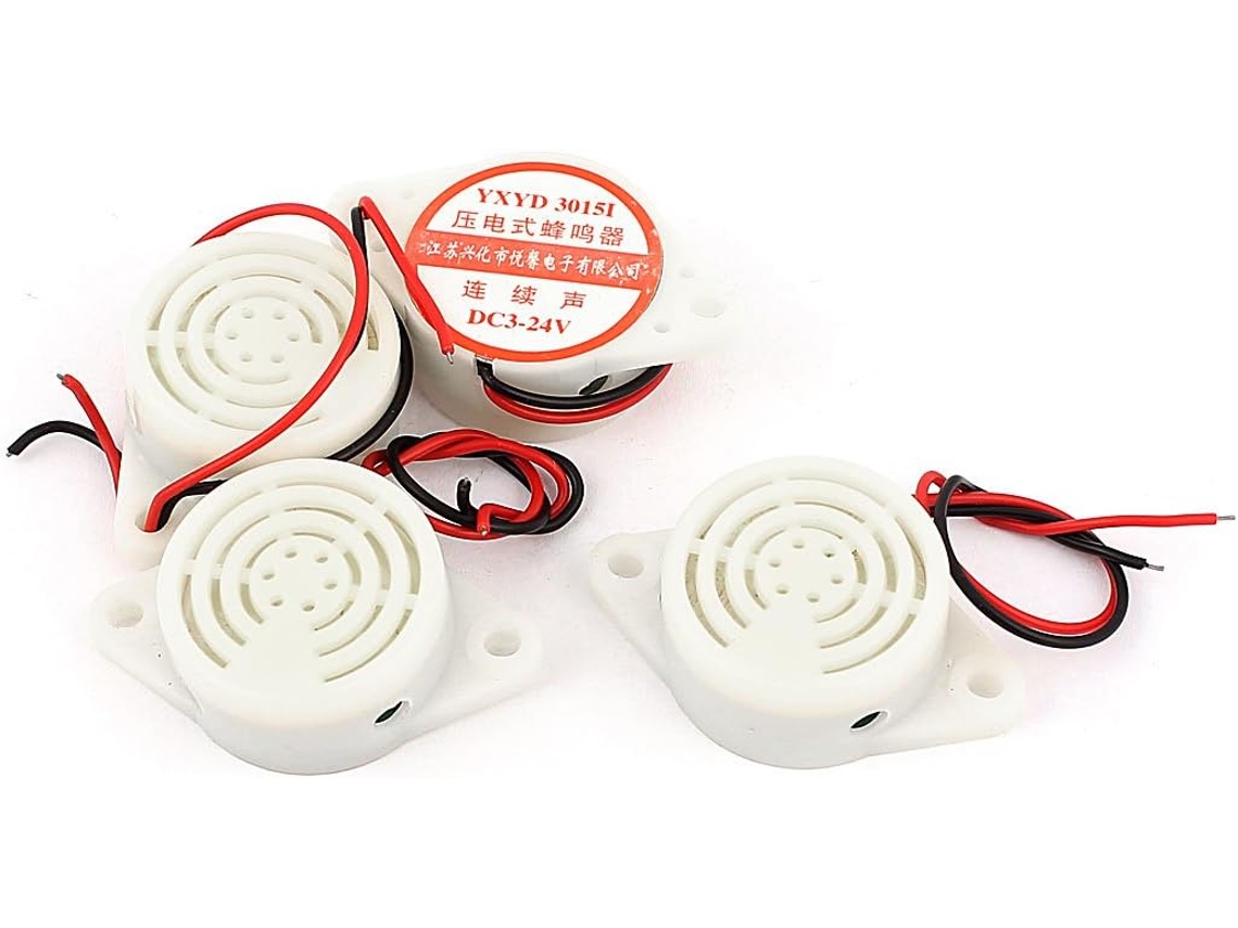 Conjunto de 4 buzzers miniatura 3-24V CHABERLU