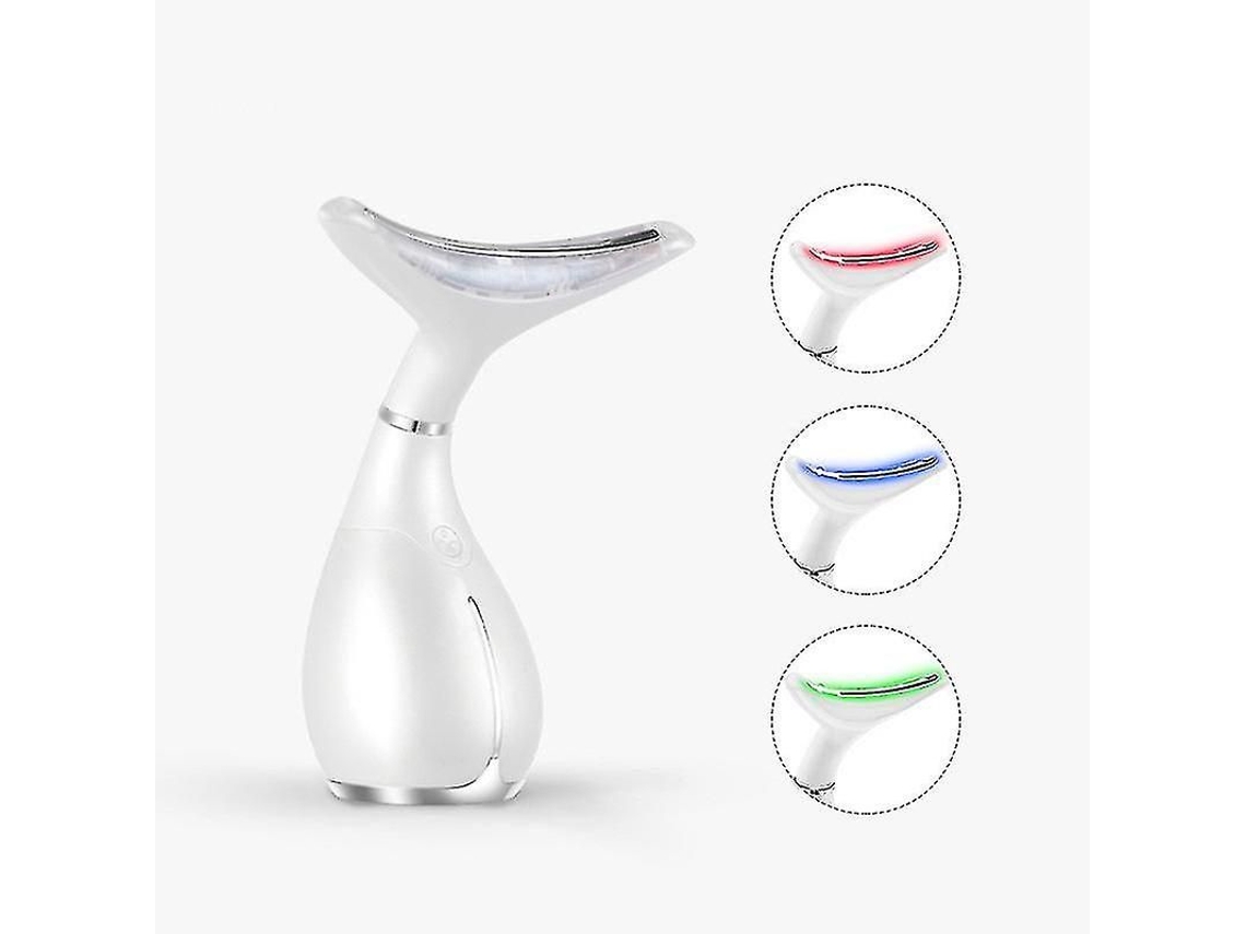 Masajeador Facial para Mulheres, Kit de Massagem Elétrico Branco GOKOCO