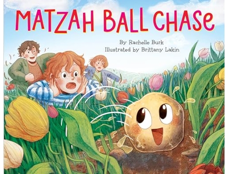 Livro Matzah Ball Chase de Rachelle Burk (Inglês - Capa Dura)