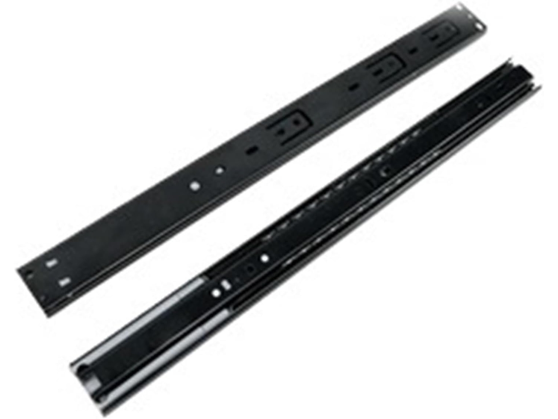 1 Peça De Corrediça Gaveta Ferro Reforçado Para Móveis Cozinha, 35mm, Com Extensão Total, Fechamento Suave E Rolamentos