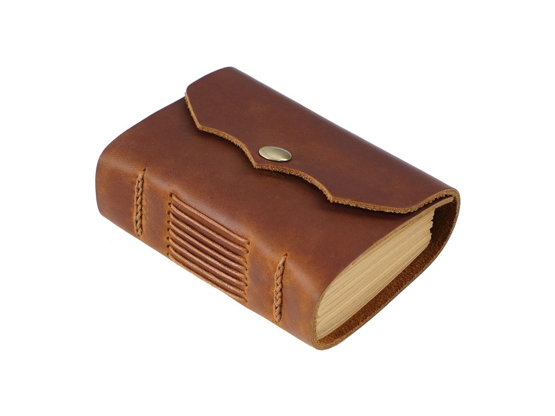 Caderno De Notas Caderno Diário Com Capa De Couro Brilvibera