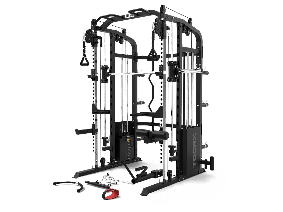 Multi Power Rack Toorx Asx 4000 - Dupla Polia, Smith E Rack