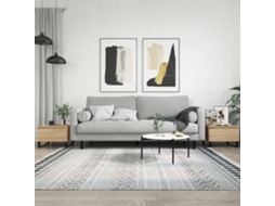 Vidaxl Mesas De Centro 2 Pcs 50x46x35cm Deriv. Madeira Carvalho Sonoma