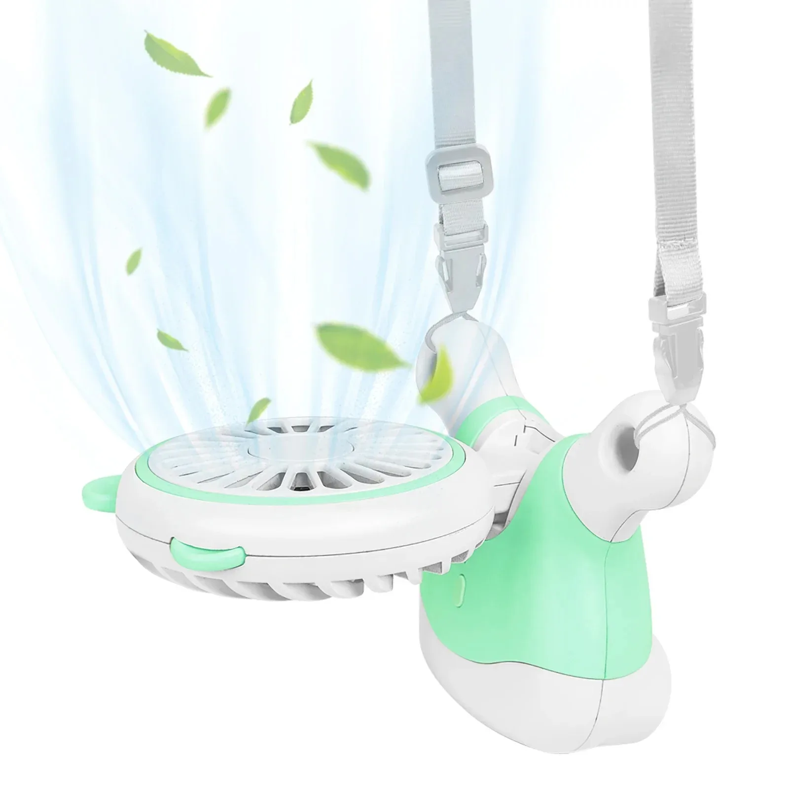 Ventilador portátil MDUG com 3 velocidades, fluxo potente e funcionamento silencioso