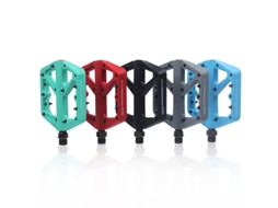 Pedais De Bicicleta Mtb Racework, Pedais De Plataforma Plana De Nylon Ultraleves Para Mountain Bike Bmxvayotoy