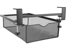 Gaveta para Embaixo da Mesa Bandeja Deslizante de Metal para Armazenamento na Mesa. SFUSHOS