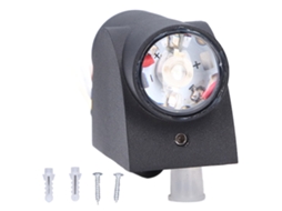 Luzes de Parede LED 2W IP65 Alumínio Alta Luminosidade | S/MARCA