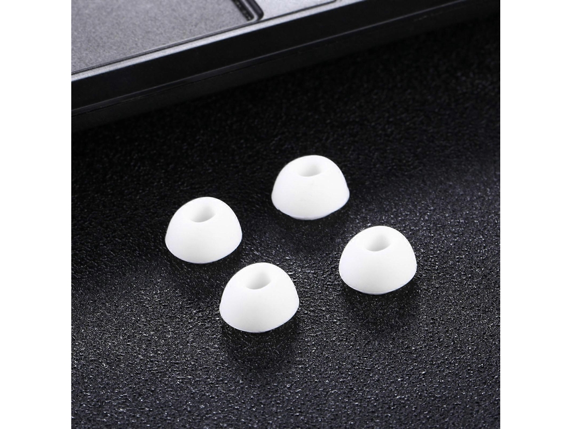 Pares De Protetores Auriculares De Silicone Macio Com Rede Para Fones De Ouvido Airpods, Tamanho: G