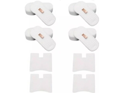 Kit Com 4 Filtros Para Aspirador De Pó Shark Hz500ukt Hz500 Hz2000