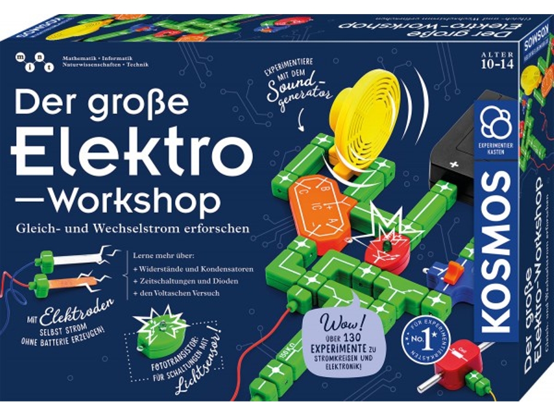 Kit eletrónico KOSMOS Elektro (10 anos)