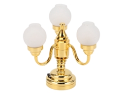 Ats lâmpada de Teto Miniatsura para Casa de Bonecas 1:12, Lâmpada Pendente Led Requintada e Elegante, Decoração