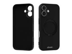 Capa De Celular Abeel Em Silicone Líquido Magnético Com Suporte Para Iphone 17 Pro Max, Agradável Ao Toque E Suave Para A Pele.