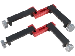 Conjunto De 3 Abraçadeiras Ajustáveis De Liga De Alumínio Facaiio Para Marcenaria, Construção E Automóveis.