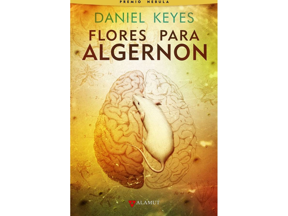 Livro Flores Para Algernon de Daniel Keyes (Espanhol - Capa Dura)