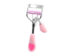 Curlador de Cílios com Pente Ângulo Largo Padrão Coração Aço Carbono Feminino