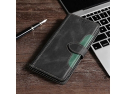 Capa De Couro Pu Com Fecho Magnético, Textura Que Imita A Pele E Costura, Para Samsung Galaxy S9, Com Suporte, Compartimentos Para Cartões E Carteira.