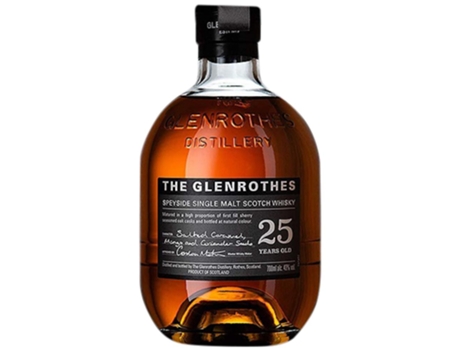 Whisky GLENROTHES Single Malt Glenrothes 25 Anos (0.7 L - 1 unidade)