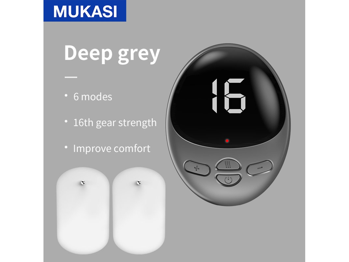 Massageador De Pulso Ems Portátil Mdug, Mini Dispositivo Elétrico Com Adesivo De Gel De Massagem, Est.