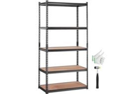 Conjunto De Estantes Metálicas Ajustáveis Para Armazenamento Industrial Tekmaquinas