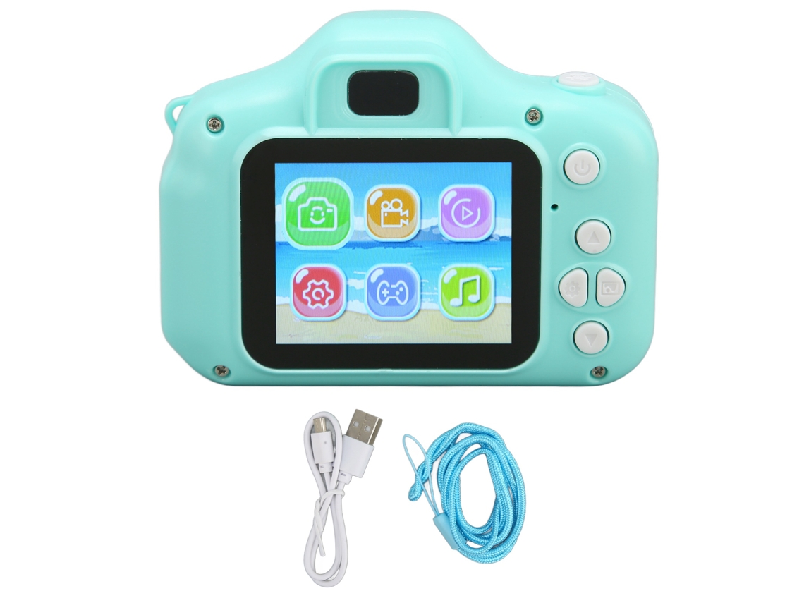 Câmera Infantil Cute Design Tela Ips 2 Polegadas Auto Foco