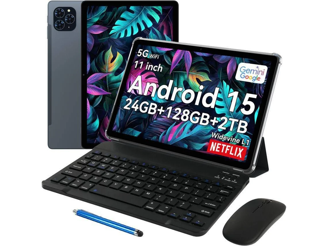Tablet Tabwee T90 11'' Fhd, Ram 24gb Rom128gb Sd 2 Tb, Android 15