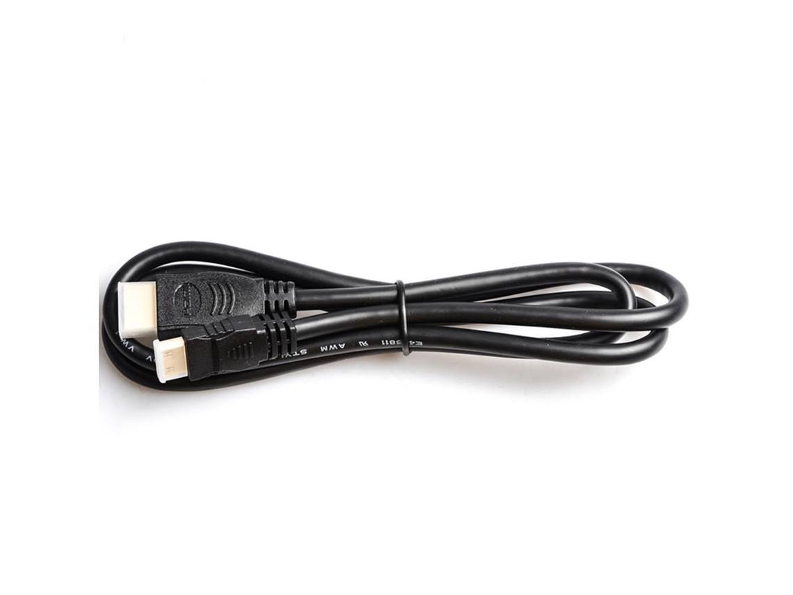 Cabo de 1 Metro para Óculos Fpv Eachine Ev200d Peça de Substituição Conector Hdmi para Mini Hdmi para Drones Rc MDUG (1 Unidade)