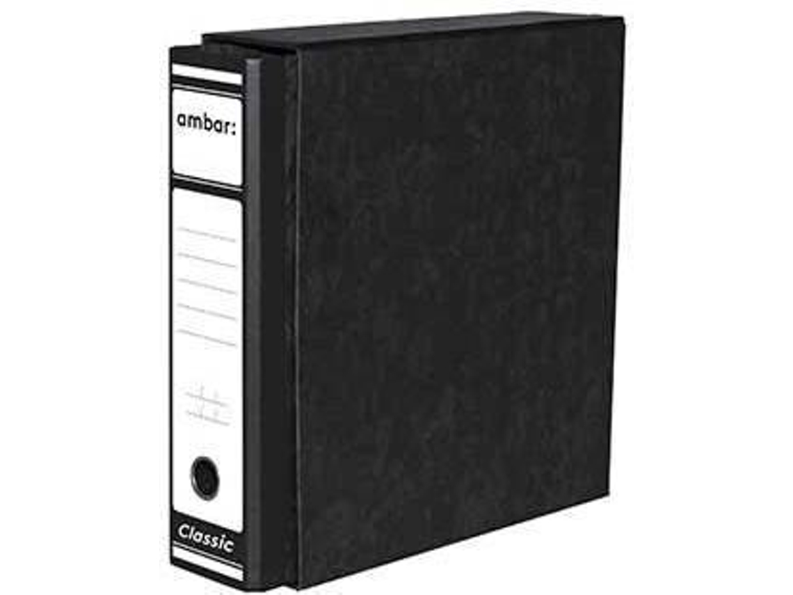Dossier AMBAR L80 Preto (A4 - 31 x 28,5 cm)