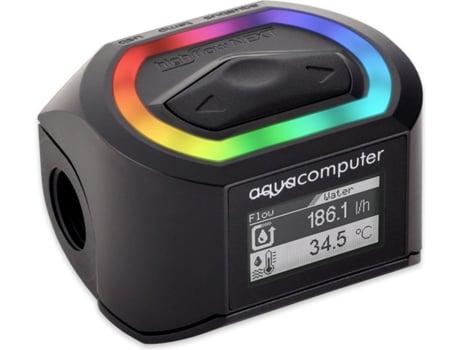 53293 Sistema de refrigeração por computador Peça/acessório Medidor de caudal Aqua Computer