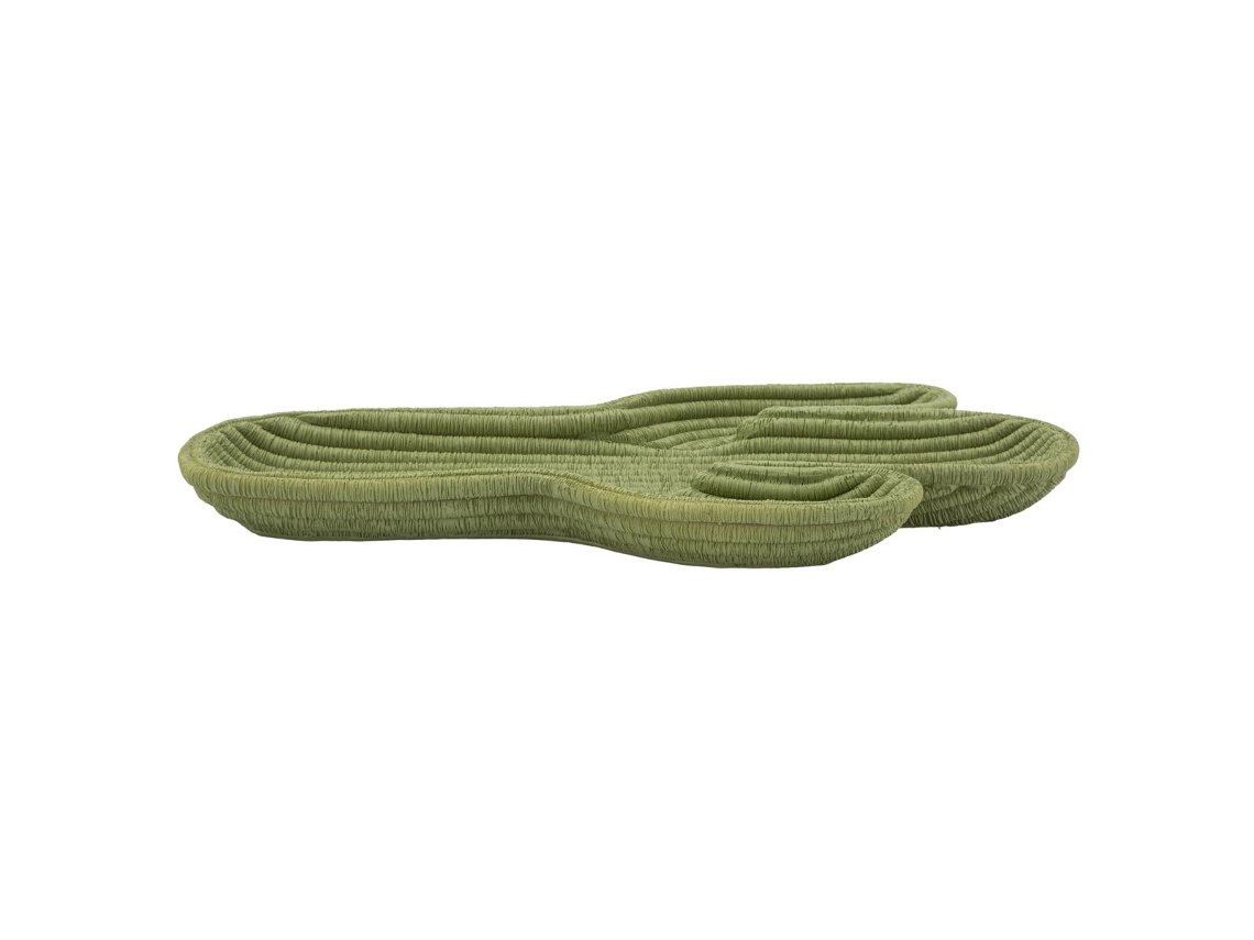 Quadro Cato, poliresina, verde, 34 x 3 x 20 cm, Epikasa