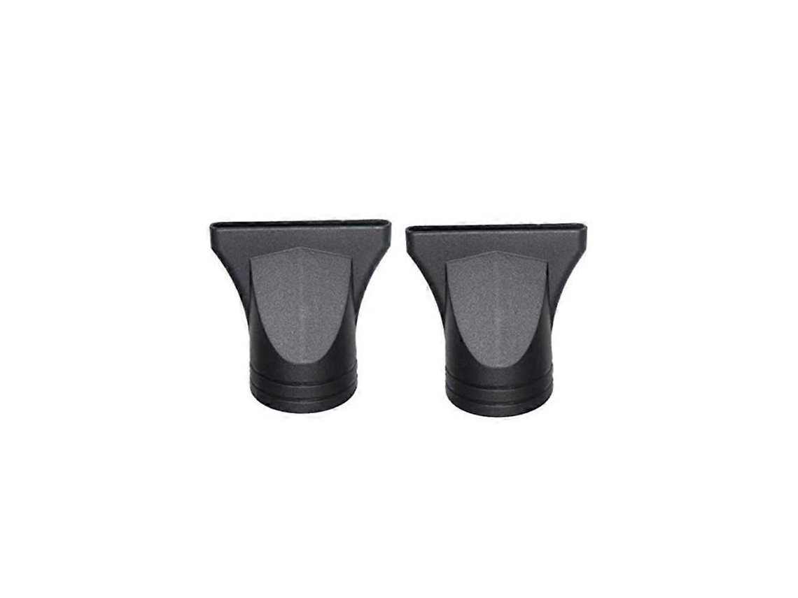 Pacote de 2 Secador Cabelo Profissional Preto Difusor Bico Plástico Design L Argo GOKOCO