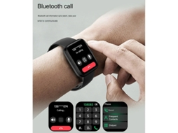 Smartwatch com posicionamento GPS, Bluetooth, chamadas, multiesporte, monitoramento de saúde, corrida, voz, branco, Bestvite