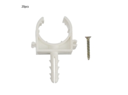 20 Peças De Abraçadeiras Em U Para Tubos De Água Com Parafuso, Suporte De Fixação De Tubos (32mm)