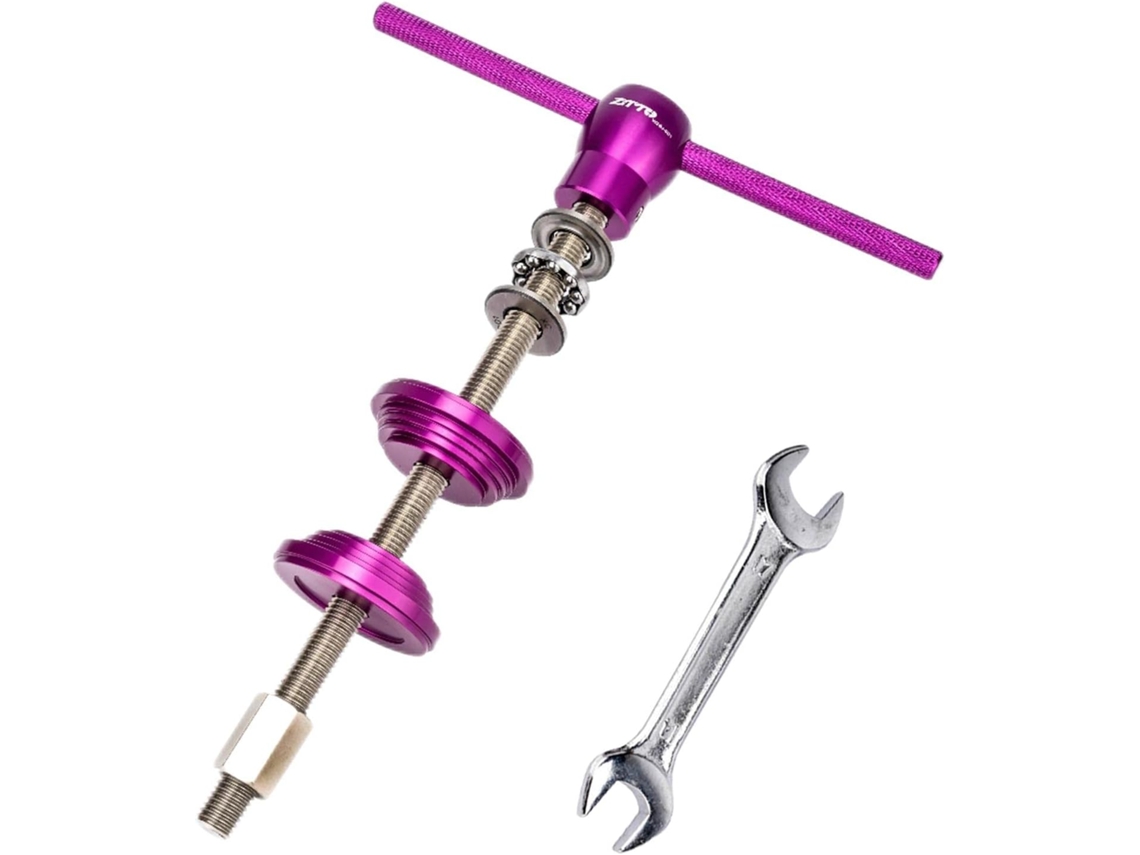 Conjunto De Ferramentas Para Bicicleta Com Extrator De Movimento Central