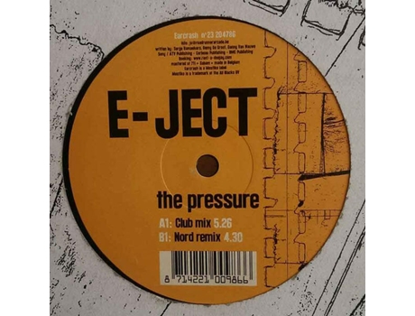 Vinil The Pressure Earcrash
