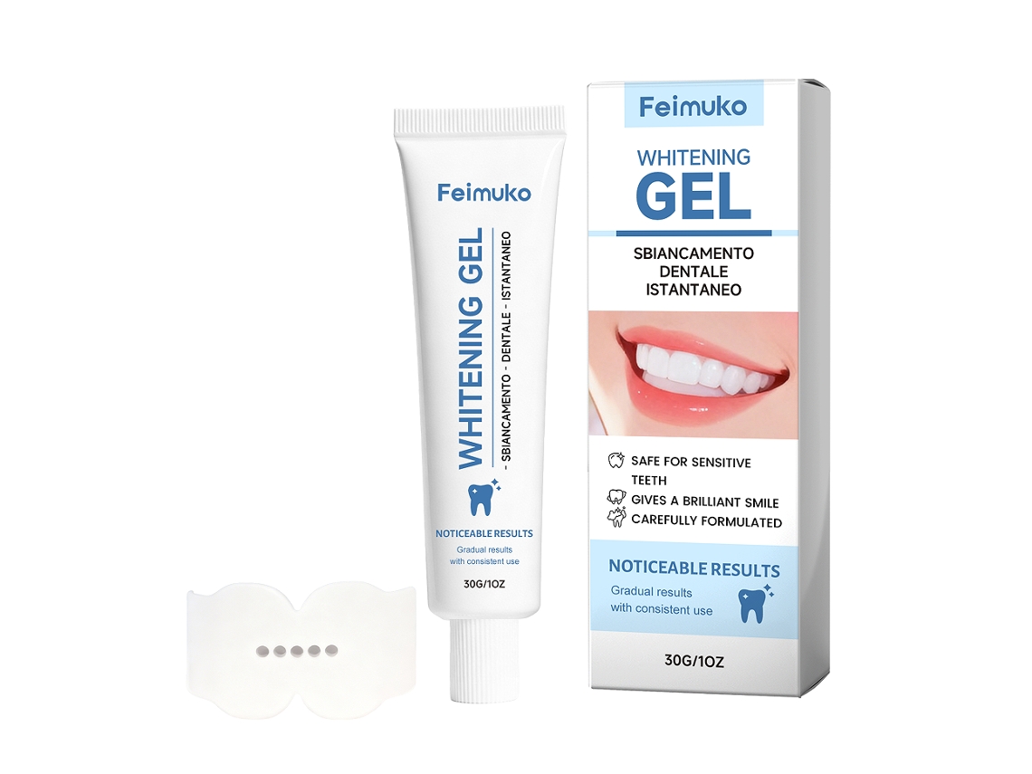 Clareador de Dentes Que Remove Manchas, Garantindo Dentes Mais Brilhantes LAXISCREED