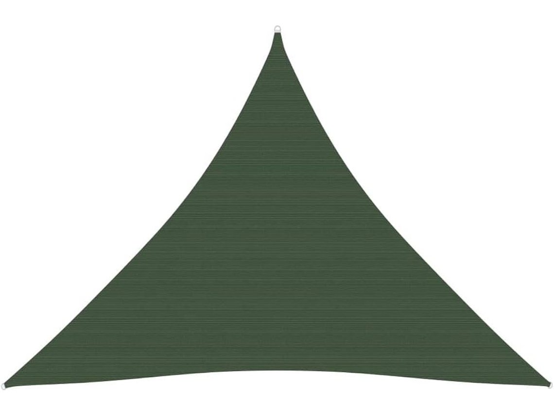 Vela De Sombra Verde Para Pátio, Terraço Com Proteção Uv Impermeável