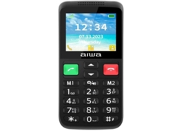 Telefone Móvel Aiwa Fph S200 4g Para Pessoas Maiores Negro