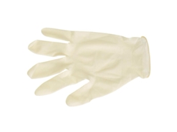 Guantes desechables latex talla 7 m  caja 100 unidades