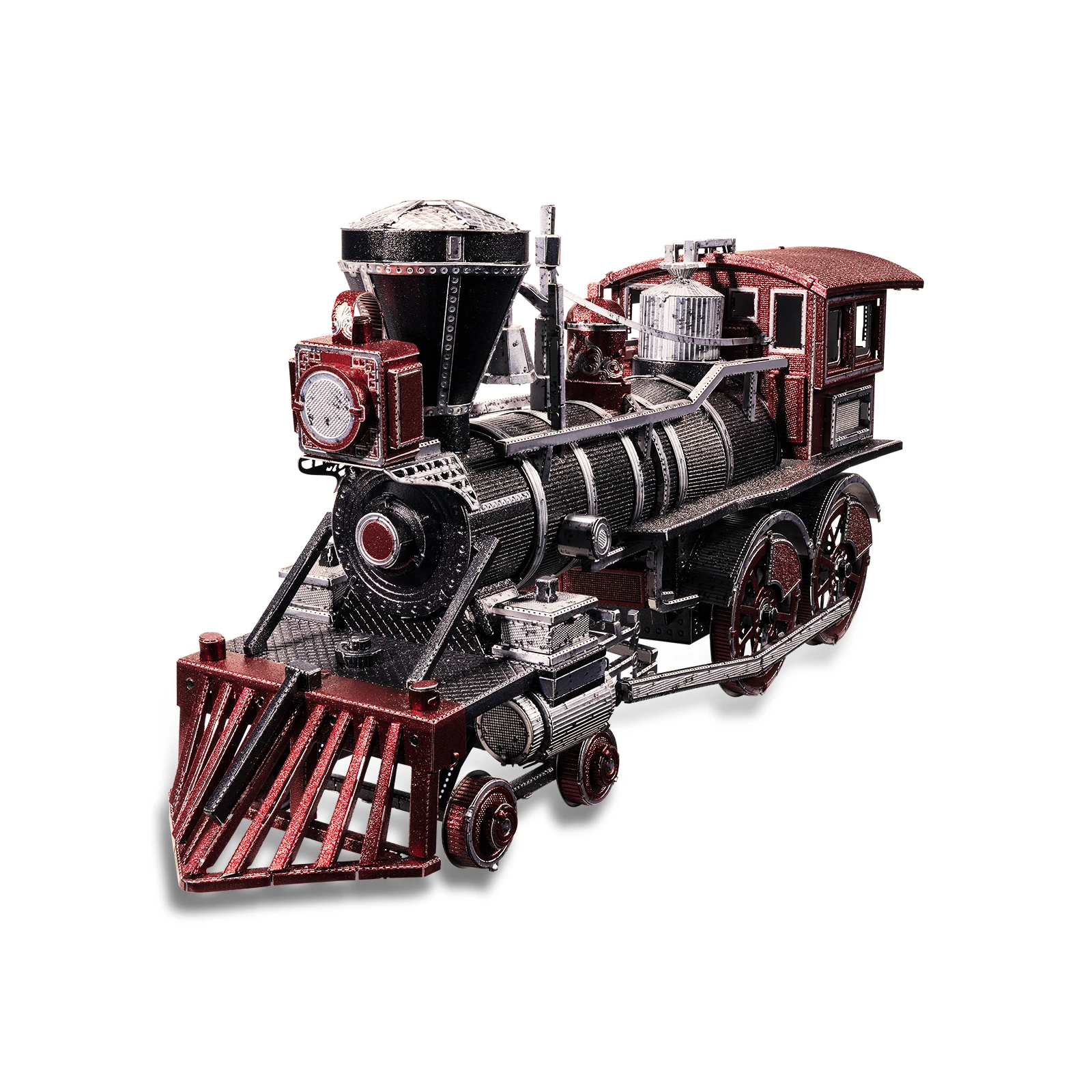 (preto) Kit De Montagem De Modelo De Trem Em Metal 3d - Quebra-cabeça Diy