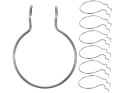 Conjunto De 10 Ganchos Para Painel Perfurado Sosoport, Metálicos Duplo