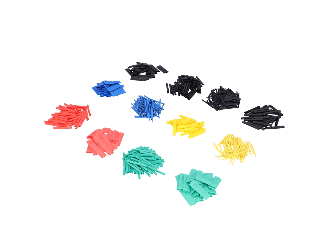 Laxiscreed Kit De Tubos Termorretráteis Coloridos Com 530 Peças Para Revestimento De Componentes Elétricos