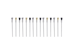 15 Peças/conjunto De Escovas De Aço Nylon Latão Para Polir E Remover Rebabas E Poeira 100mm